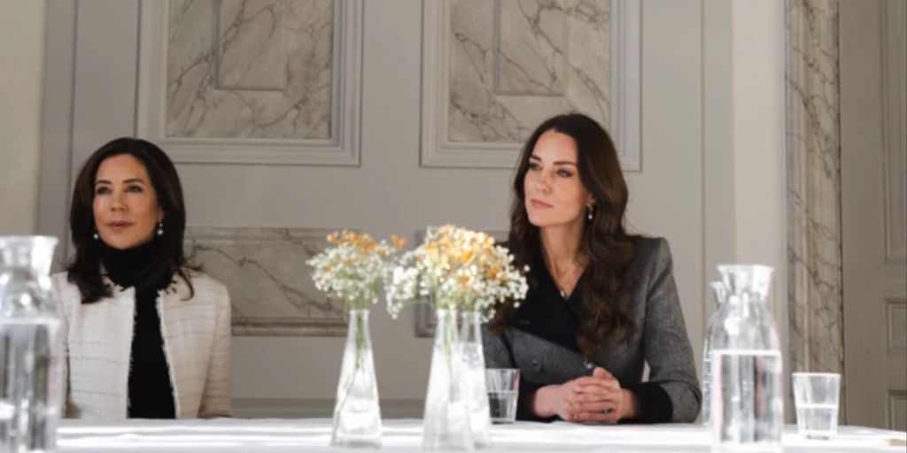 Duchess Kate and Crown Princess Mary celebrate their wives