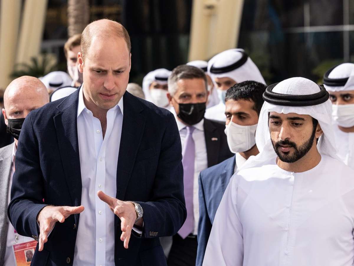 Prinz William vertritt sein Land auf der Expo und reist dafür das erste Mal in die Vereinigten Arabischen Emirate. Foto: (Christophe Viseux/Expo 2020 Dubai)