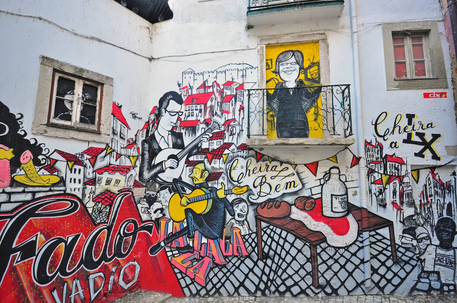 Lisbon is one of the best street art cities
