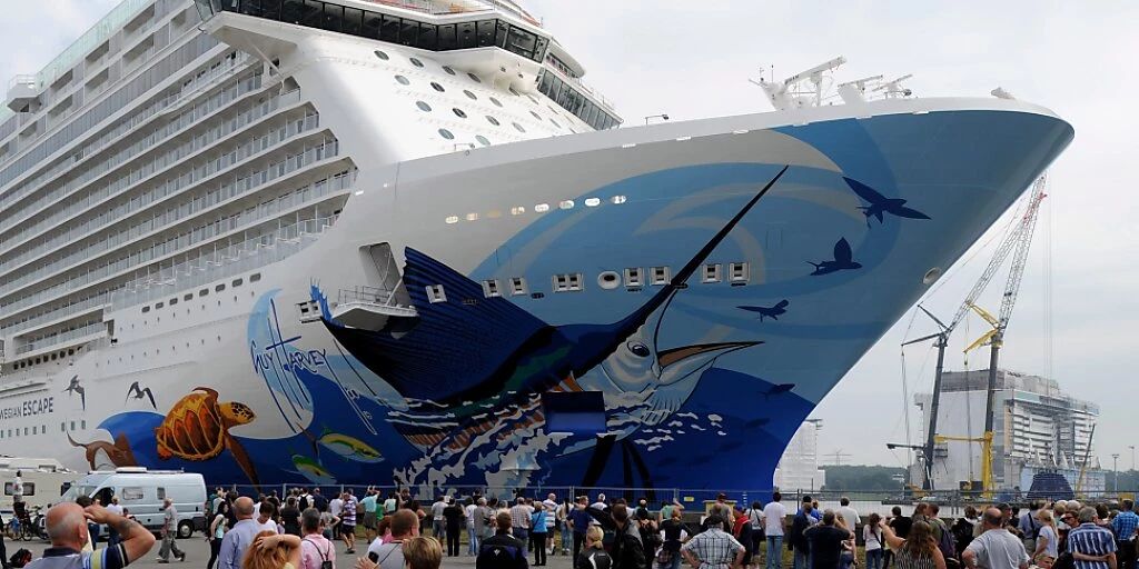 A cruise ship carrying thousands of people ran aground