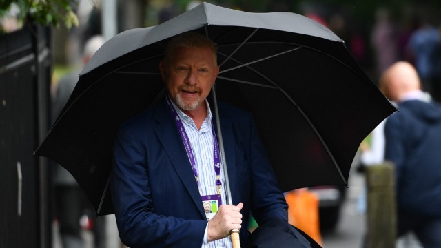 Bankruptcy proceedings against Boris Becker: Boris Becker has been working as a commentator at BBC Wimbledon for 20 years.  Here is a picture from last year's tournament.