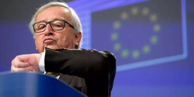 Daylight saving time change for Jean-Claude Juncker
