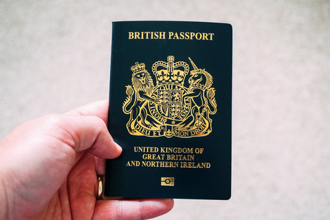 Someone with a British passport (credit: Ethan Wilkinson)
