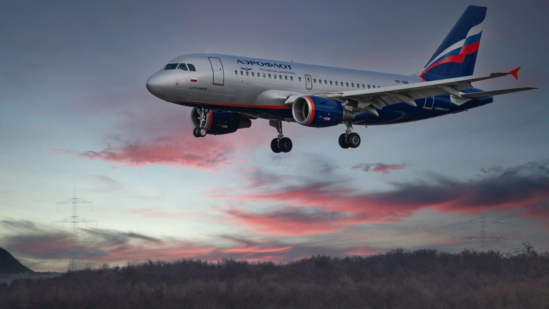 Aircraft chartered from Russia loses registration