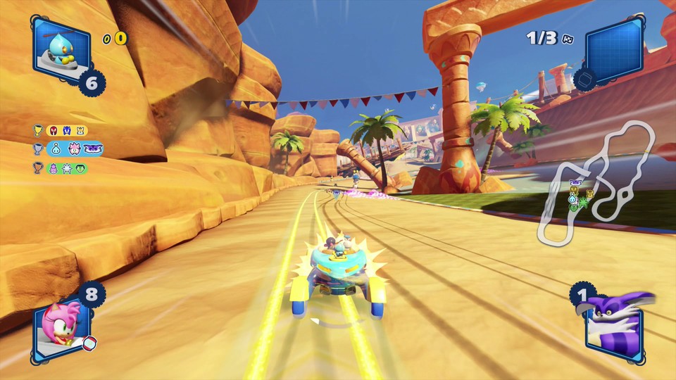 Team Sonic Racing is a fun alternative to Mario Kart.