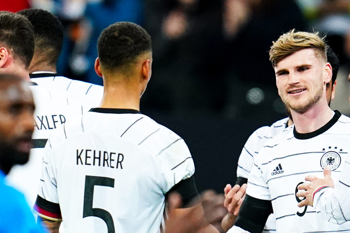 Timo Werner from Chelsea with seemingly endless changing options!