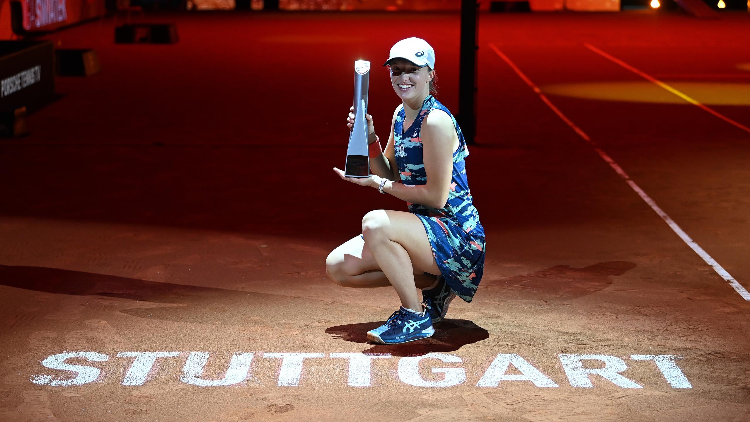 WTA Stuttgart: Iga Swiatek does not give Arina Sabalenka any chance in the final