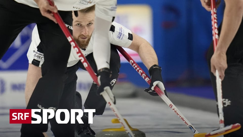 World Cup curling in Las Vegas - Swiss firsts lose 4-point lead to Canada - Sport