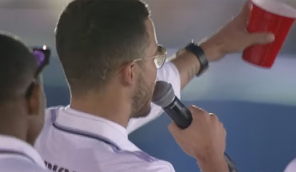 Eden Hazard to Real Madrid fans: "I will do everything for you next season"