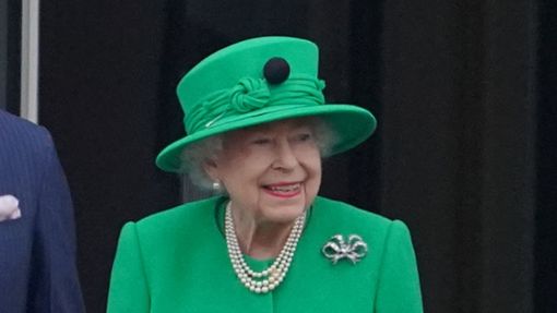 Queen Elizabeth II reappeared on the balcony of Buckingham Palace.  Photo: Jonathan Brady / PA Wire / DPA