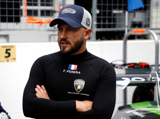 Frank Pereira on the starting grid at ADAC GT Masters