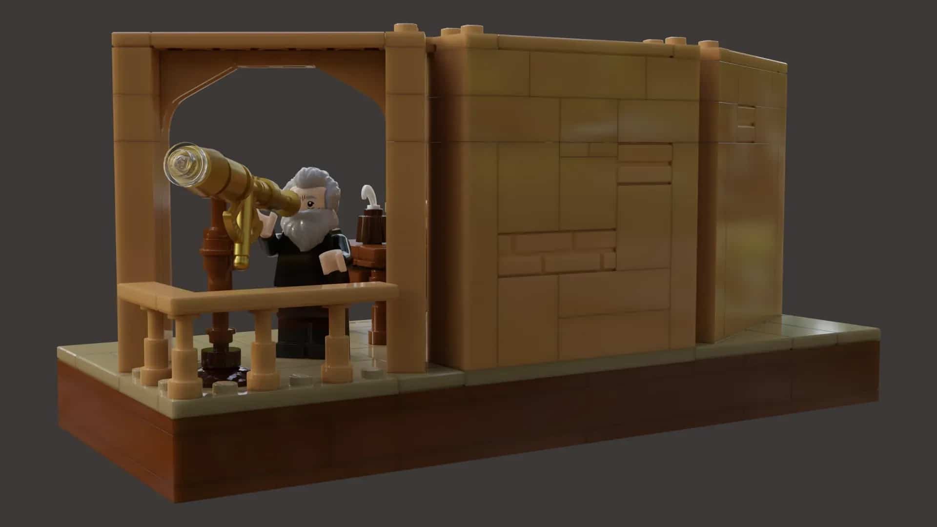 LEGO Tribute to Galileo Galilei 3