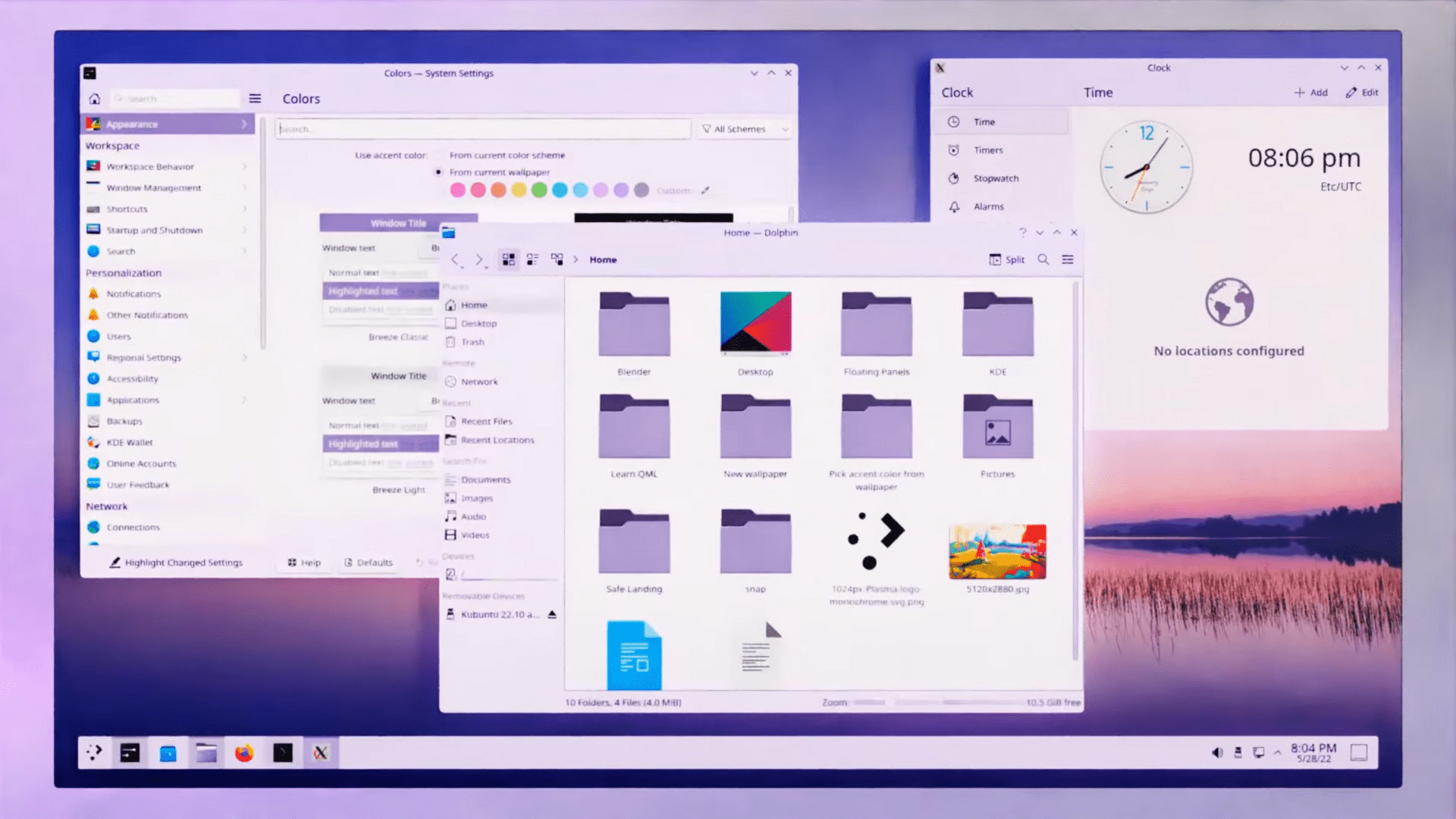 KDE Plasma 5.25 New Look