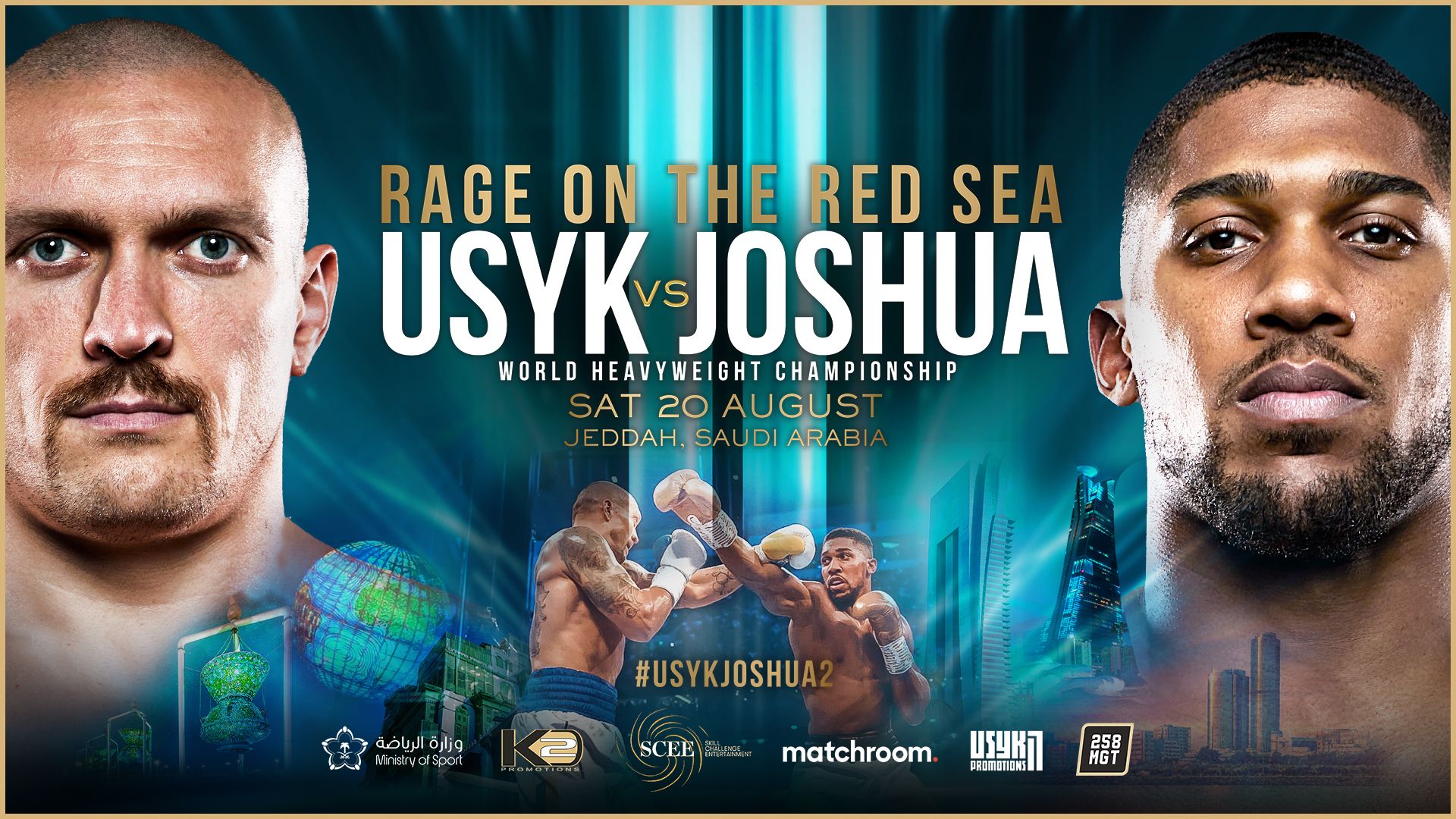 Usyk vs Joshua stand up again!