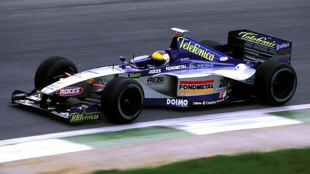 Luca Badur - Minardi - Austrian Grand Prix 1999