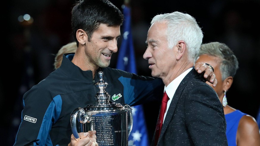 McEnroe fights for Djokovic to participate in the US Open