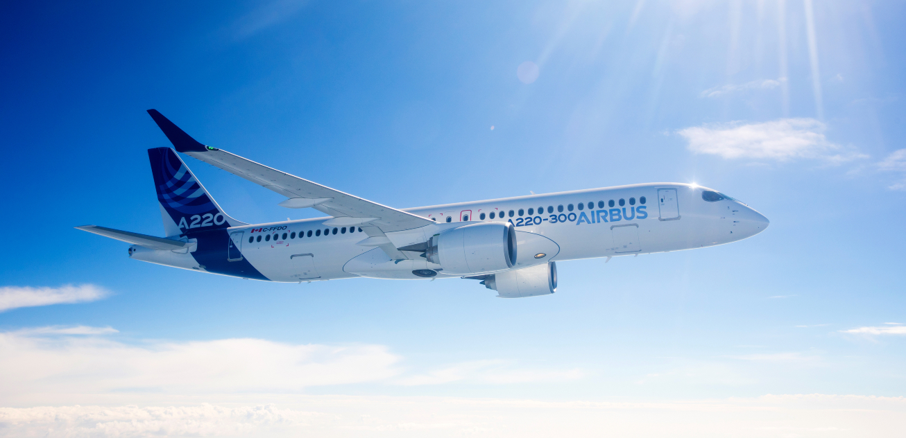 After the success of the A320 Neo: Airbus is also negotiating orders for the A220 in China