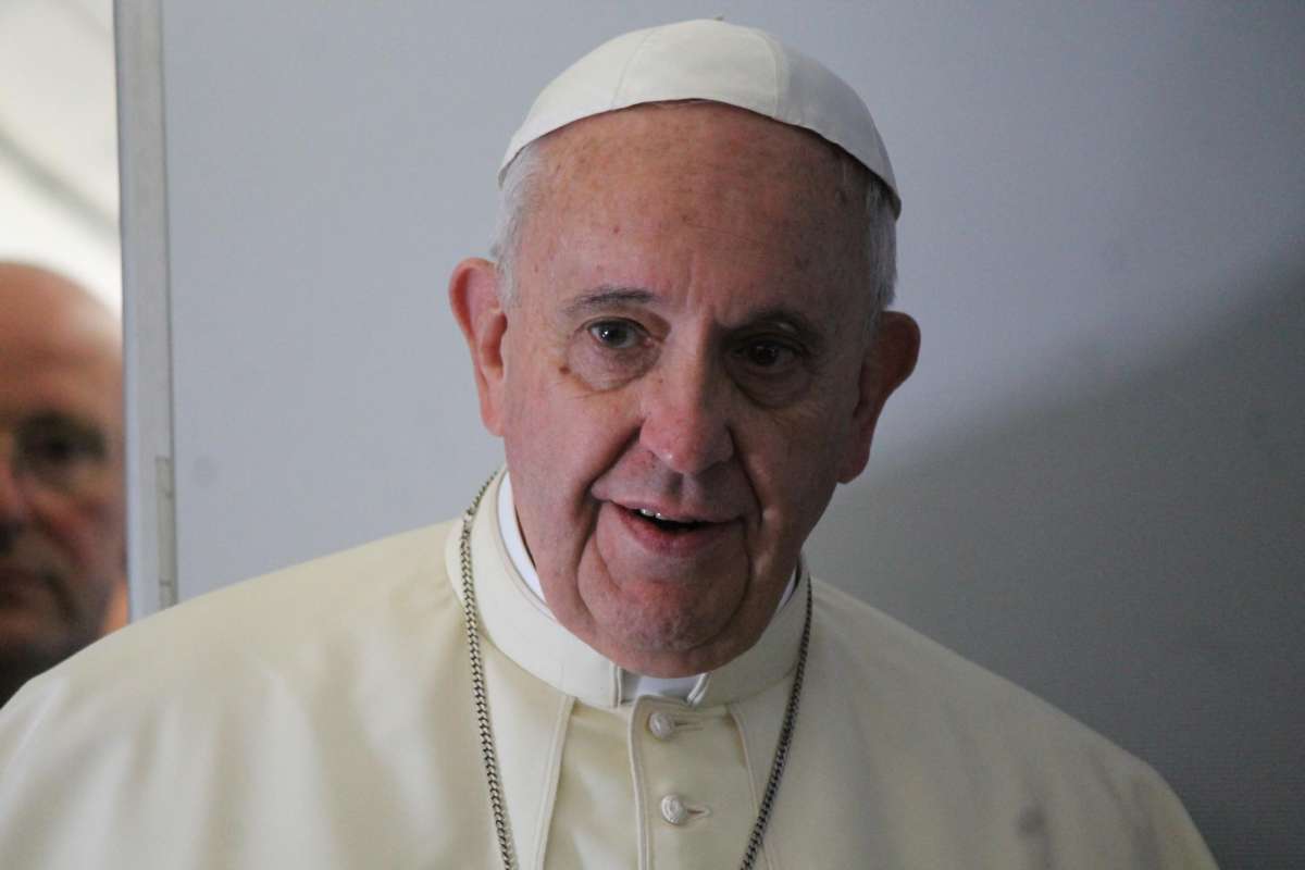 Pope Francis arrives in Canada to mark World Grandparents Day