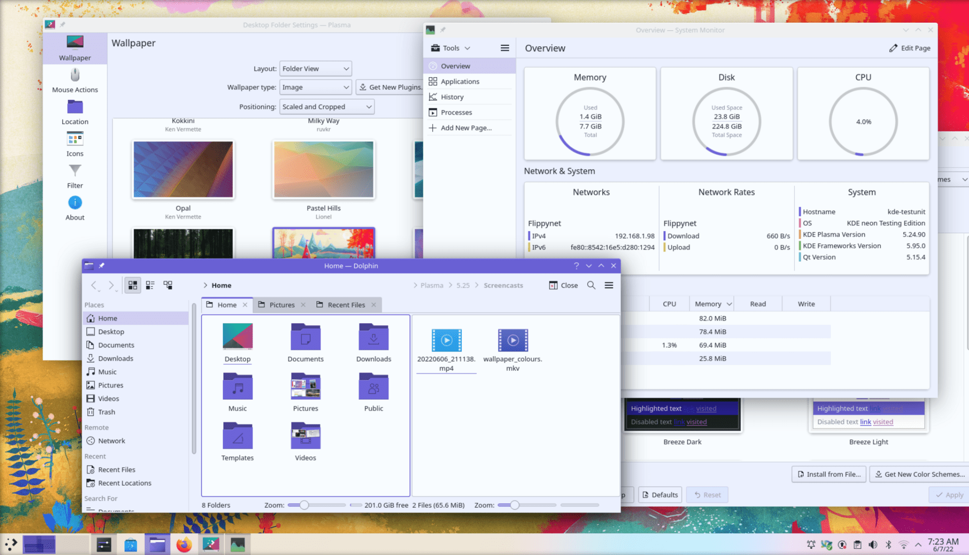 KDE Plasma 5.25 wants to improve the user experience with a new look