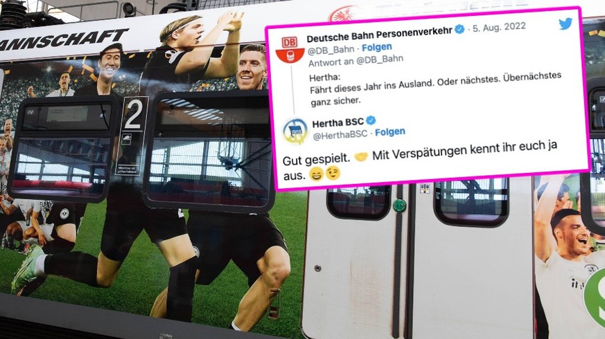 Deutsche Bahn makes fun of Bundesliga clubs - except for one
