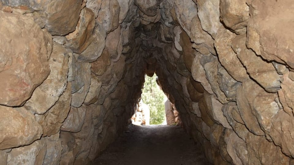 The tunnel through the Hattusa wall