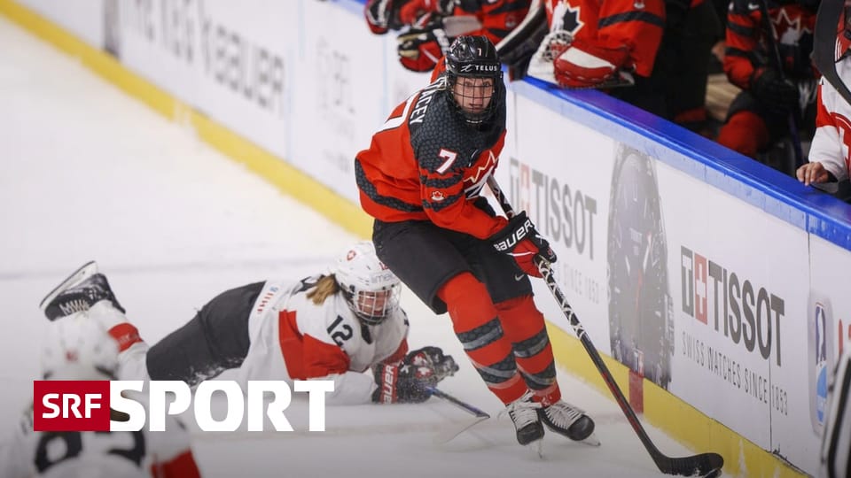 2nd CH match at World Cup in Denmark - Fail to catch up: Swiss women lose 1:4 to Canada - Sports