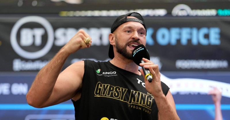 Boxing: Tyson Fury explodes into a fight with Joshua - Mahmoud Shar's new opponent