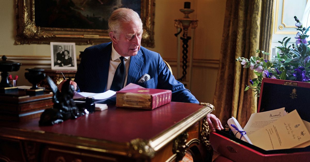 King Charles III: This is behind the 'red box'