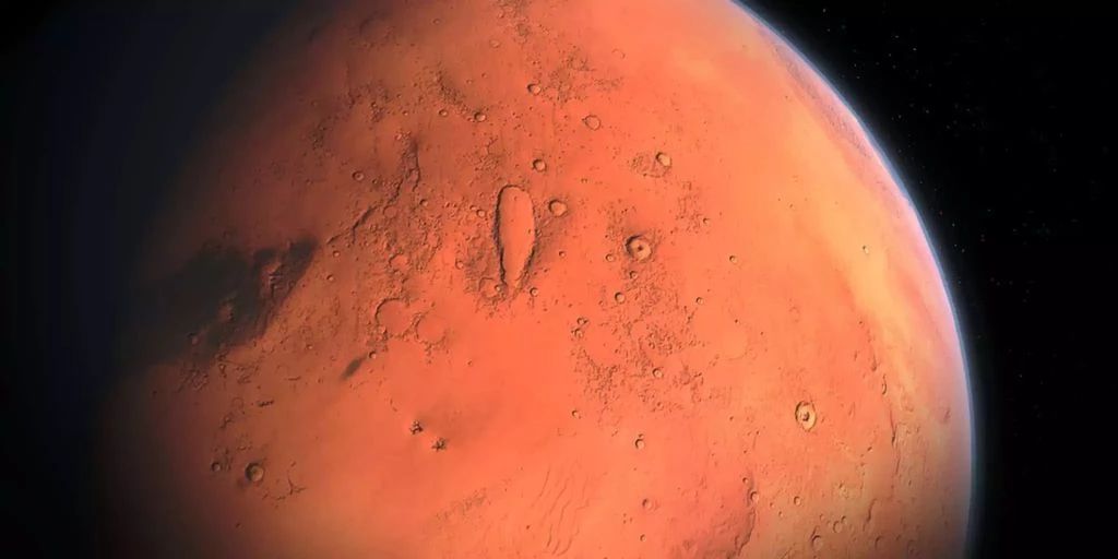 Bacteria cooled the tiny planet Mars
