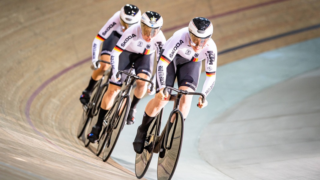 World Track Championship: German women's running team with world record in final NDR.de - Sports