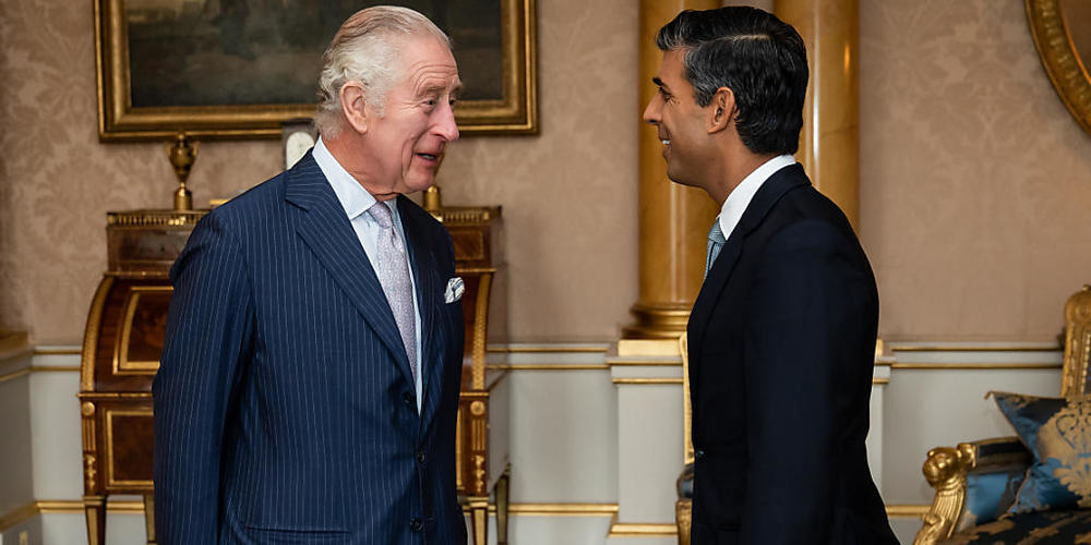 Charles III makes Sunak the new prime minister