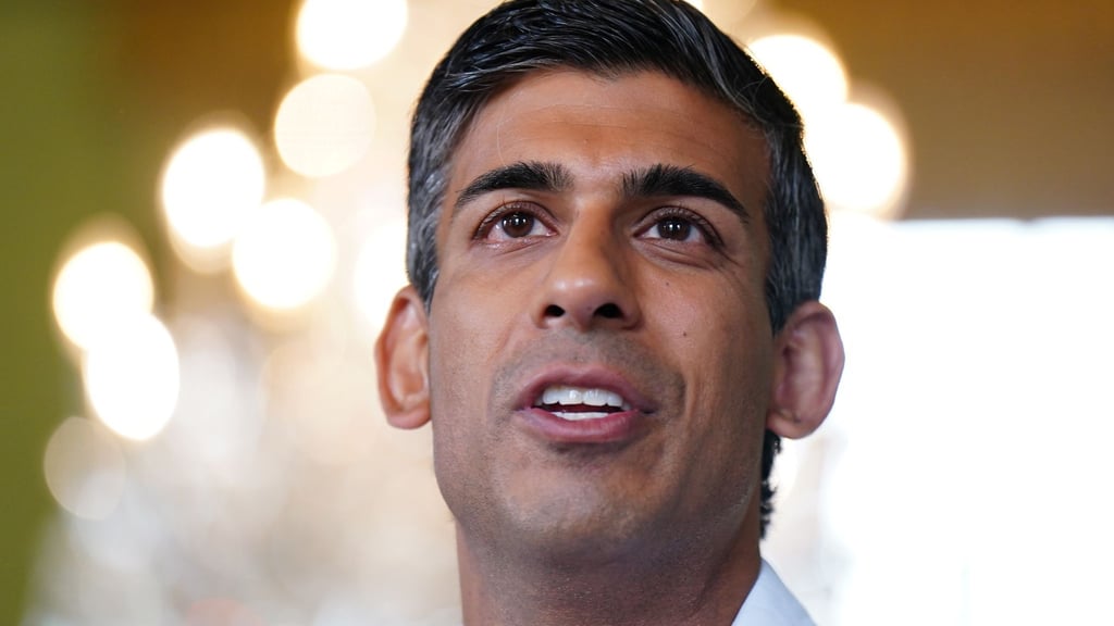 Rishi Sunak was sworn in as the new British Prime Minister
