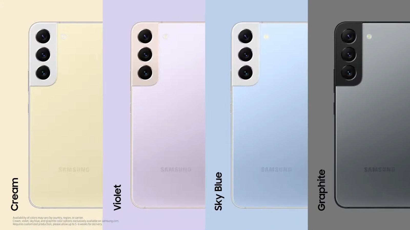 Samsung Galaxy S23: Analyst outlines four color options for next year