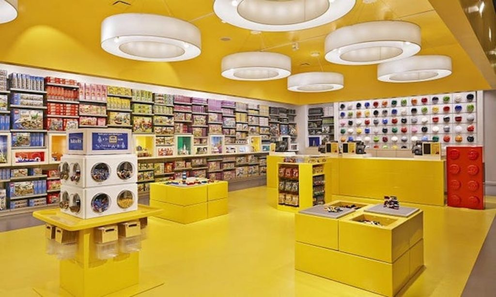 Inside the LEGO Store
