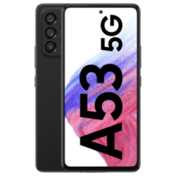 Galaxy A53 5G Black Front View 1