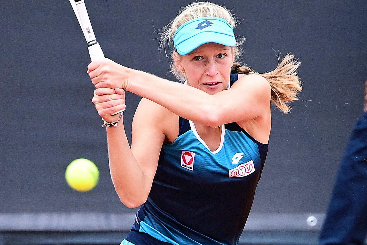 Austrian tennis player Senja Krause