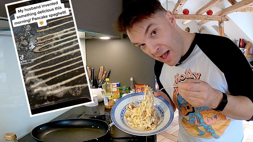 The TikTok Spaghetti Pie Challenge — Yes, there really is